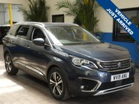USED 2019 19 PEUGEOT 5008 1.6 PURETECH S/S ALLURE 5d 179 BHP 7 SEATS SAT NAV PART LEATHER