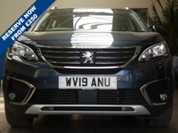 USED 2019 19 PEUGEOT 5008 1.6 PURETECH S/S ALLURE 5d 179 BHP 7 SEATS SAT NAV PART LEATHER