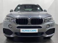 USED 2017 67 BMW X5 3.0 XDRIVE30D M SPORT 5d 255 BHP Super Low Mileage 24463 Striking space grey / Dakato leather Mocha / Black  Panoramice glass slide roof
