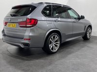 USED 2017 67 BMW X5 3.0 XDRIVE30D M SPORT 5d 255 BHP Super Low Mileage 24463 Striking space grey / Dakato leather Mocha / Black  Panoramice glass slide roof