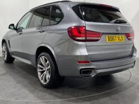 USED 2017 67 BMW X5 3.0 XDRIVE30D M SPORT 5d 255 BHP Super Low Mileage 24463 Striking space grey / Dakato leather Mocha / Black  Panoramice glass slide roof