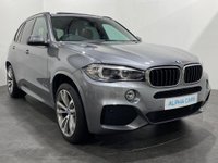 USED 2017 67 BMW X5 3.0 XDRIVE30D M SPORT 5d 255 BHP Super Low Mileage 24463 Striking space grey / Dakato leather Mocha / Black  Panoramice glass slide roof