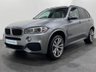 USED 2017 67 BMW X5 3.0 XDRIVE30D M SPORT 5d 255 BHP Super Low Mileage 24463 Striking space grey / Dakato leather Mocha / Black  Panoramice glass slide roof