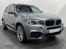 USED 2017 67 BMW X5 3.0 XDRIVE30D M SPORT 5d 255 BHP Super Low Mileage 24463 Striking space grey / Dakato leather Mocha / Black  Panoramice glass slide roof