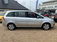 USED 2013 13 VAUXHALL ZAFIRA 1.6 EXCLUSIV 5d 113 BHP 7 Seater with Full Service History
