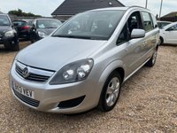 USED 2013 13 VAUXHALL ZAFIRA 1.6 EXCLUSIV 5d 113 BHP 7 Seater with Full Service History