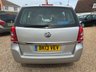 USED 2013 13 VAUXHALL ZAFIRA 1.6 EXCLUSIV 5d 113 BHP 7 Seater with Full Service History