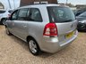 USED 2013 13 VAUXHALL ZAFIRA 1.6 EXCLUSIV 5d 113 BHP 7 Seater with Full Service History