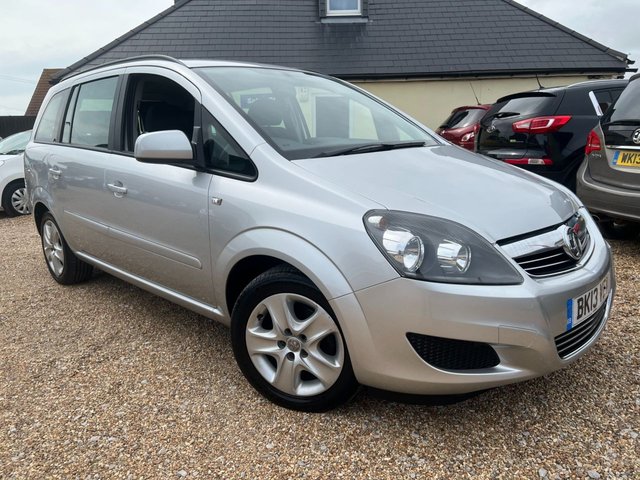 2013 13 Vauxhall Zafira 1.6 EXCLUSIV 5d 113 BHP