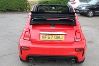 USED 2017 67 ABARTH 500 1.4 595C 3d 144 BHP CONVERTIBLE VIEW AND RESERVE ONLINE OR CALL 01527-853940 FOR MORE INFO.