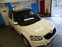 USED 2014 14 SKODA YETI OUTDOOR 1.6 ELEGANCE GREENLINE II TDI CR 5d 103 BHP ......FULL LEATHER....Timing Belt done