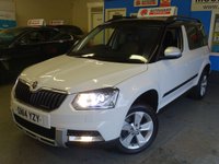 USED 2014 14 SKODA YETI OUTDOOR 1.6 ELEGANCE GREENLINE II TDI CR 5d 103 BHP ......FULL LEATHER....Timing Belt done