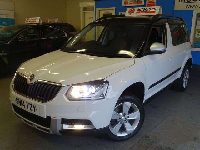 2014 14 Skoda Yeti Outdoor 1.6 ELEGANCE GREENLINE II TDI CR 5d 103 BHP