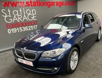 USED 2013 13 BMW 5 SERIES 2.0 520D SE TOURING 5d 181 BHP FULL HISTORY 6 SPEED MANUAL HEATED FULL LEATHER