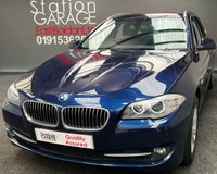 USED 2013 13 BMW 5 SERIES 2.0 520D SE TOURING 5d 181 BHP FULL HISTORY 6 SPEED MANUAL HEATED FULL LEATHER