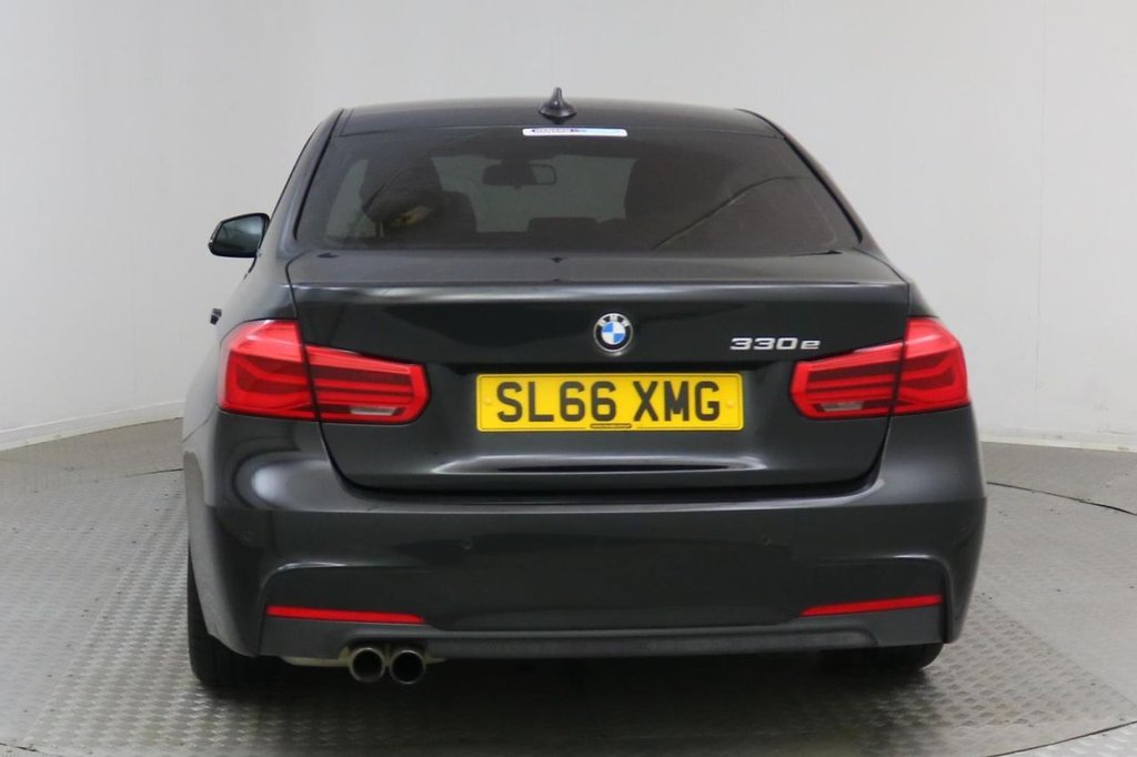 USED 2016 66 BMW 3 SERIES 2.0 330E M SPORT AUTO 4d 181 BHP 