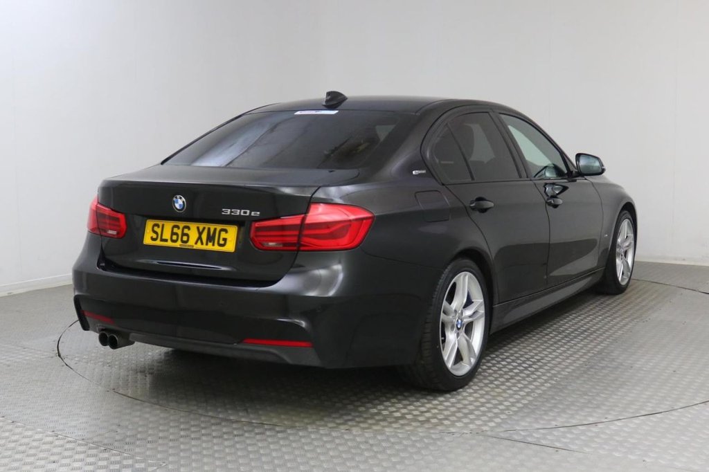 USED 2016 66 BMW 3 SERIES 2.0 330E M SPORT AUTO 4d 181 BHP 