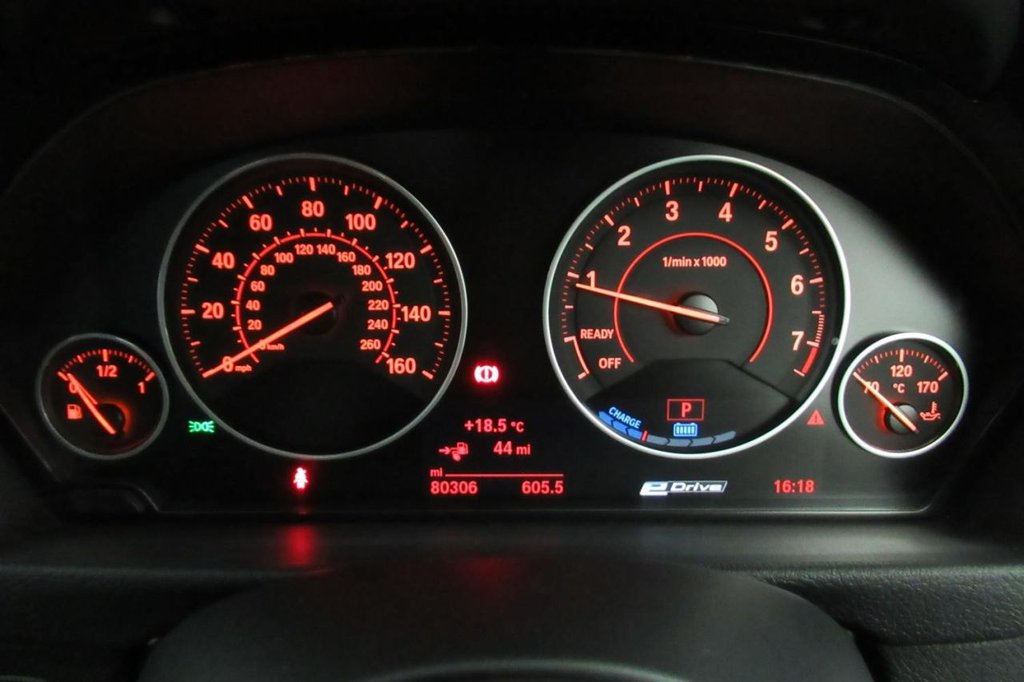 USED 2016 66 BMW 3 SERIES 2.0 330E M SPORT AUTO 4d 181 BHP 