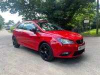 USED 2013 13 SEAT IBIZA 1.4 TOCA 3d 85 BHP ZERO DEPOSIT FINANCE AVAILABLE