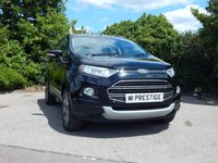USED 2016 16 FORD ECOSPORT 1.5 TITANIUM 5d 110 BHP 17in ALLOYS-LEATHER-HTD SEATS