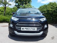 USED 2016 16 FORD ECOSPORT 1.5 TITANIUM 5d 110 BHP 17in ALLOYS-LEATHER-HTD SEATS