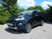 USED 2016 16 FORD ECOSPORT 1.5 TITANIUM 5d 110 BHP 17in ALLOYS-LEATHER-HTD SEATS