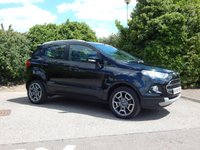 USED 2016 16 FORD ECOSPORT 1.5 TITANIUM 5d 110 BHP 17in ALLOYS-LEATHER-HTD SEATS