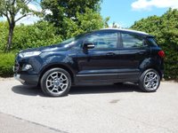 USED 2016 16 FORD ECOSPORT 1.5 TITANIUM 5d 110 BHP 17in ALLOYS-LEATHER-HTD SEATS