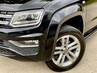 USED 2017 17 VOLKSWAGEN AMAROK 3.0 DC V6 TDI HIGHLINE 4MOTION 4d 222 BHP NO VAT ** SAT NAV+REVERSING CAMERA