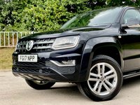 USED 2017 17 VOLKSWAGEN AMAROK 3.0 DC V6 TDI HIGHLINE 4MOTION 4d 222 BHP NO VAT ** SAT NAV+REVERSING CAMERA