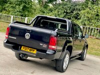 USED 2017 17 VOLKSWAGEN AMAROK 3.0 DC V6 TDI HIGHLINE 4MOTION 4d 222 BHP NO VAT ** SAT NAV+REVERSING CAMERA
