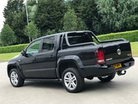 USED 2017 17 VOLKSWAGEN AMAROK 3.0 DC V6 TDI HIGHLINE 4MOTION 4d 222 BHP NO VAT ** SAT NAV+REVERSING CAMERA