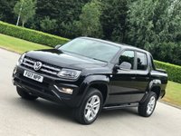 USED 2017 17 VOLKSWAGEN AMAROK 3.0 DC V6 TDI HIGHLINE 4MOTION 4d 222 BHP NO VAT ** SAT NAV+REVERSING CAMERA
