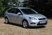 USED 2008 08 FORD FOCUS 1.6 ZETEC 5d 100 BHP www.suffolkcarcentre.co.uk - Located at Ilketshall
