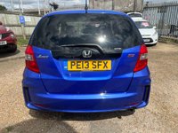 USED 2013 13 HONDA JAZZ 1.3 I-VTEC SI 5d 99 BHP Low Mileage Jazz in Azure Blue Metallic