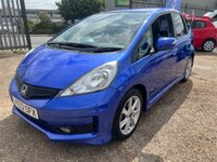 USED 2013 13 HONDA JAZZ 1.3 I-VTEC SI 5d 99 BHP Low Mileage Jazz in Azure Blue Metallic