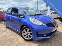 USED 2013 13 HONDA JAZZ 1.3 I-VTEC SI 5d 99 BHP Low Mileage Jazz in Azure Blue Metallic