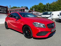 USED 2017 MERCEDES-BENZ A-CLASS 1.5 A 180 D AMG LINE 5d 107 BHP ALLOYS REFURBISHED GLOSS BLACK