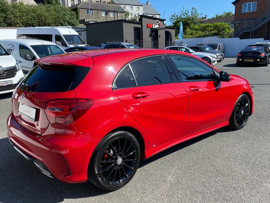 USED 2017 MERCEDES-BENZ A-CLASS 1.5 A 180 D AMG LINE 5d 107 BHP ALLOYS REFURBISHED GLOSS BLACK