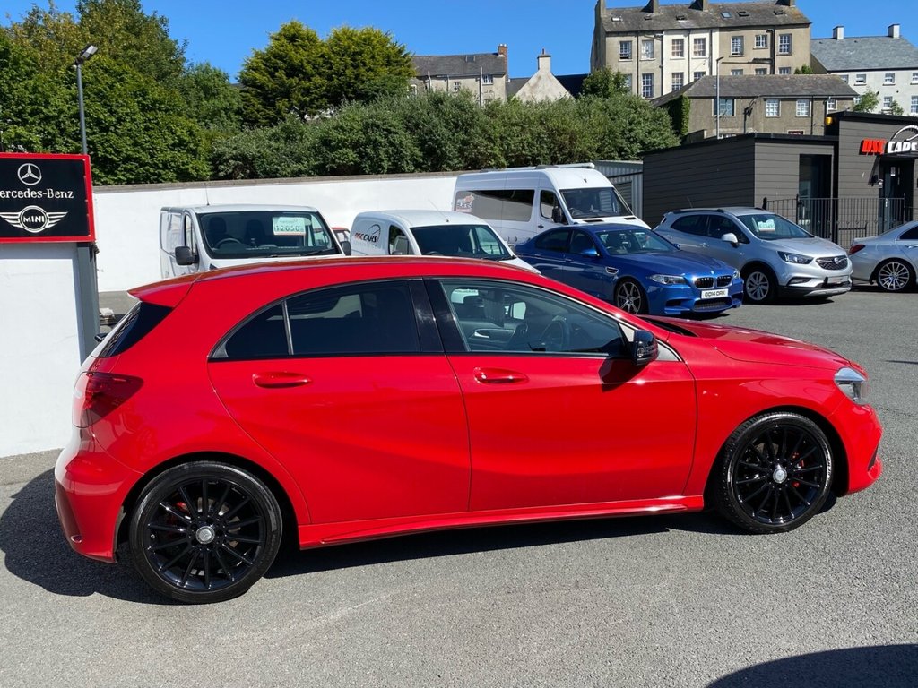 USED 2017 MERCEDES-BENZ A-CLASS 1.5 A 180 D AMG LINE 5d 107 BHP ALLOYS REFURBISHED GLOSS BLACK