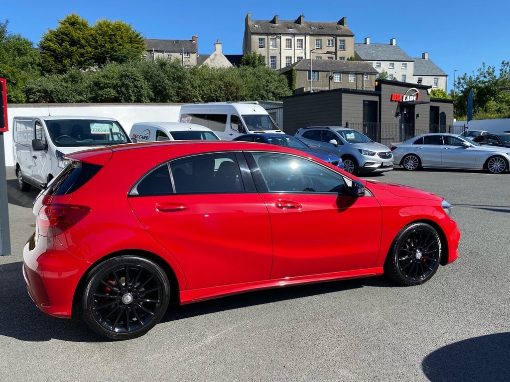 USED 2017 MERCEDES-BENZ A-CLASS 1.5 A 180 D AMG LINE 5d 107 BHP ALLOYS REFURBISHED GLOSS BLACK