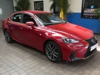 USED 2019 19 LEXUS IS 2.5 300H F SPORT 4d 179 BHP MASSIVE SPEC SAT NAV LEATHER HEATED/VENTILATED ELECTRIC SEATS REAR CAMERA