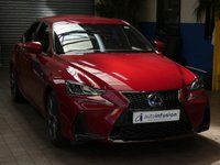 USED 2019 19 LEXUS IS 2.5 300H F SPORT 4d 179 BHP MASSIVE SPEC SAT NAV LEATHER HEATED/VENTILATED ELECTRIC SEATS REAR CAMERA