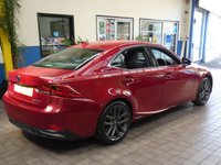 USED 2019 19 LEXUS IS 2.5 300H F SPORT 4d 179 BHP MASSIVE SPEC SAT NAV LEATHER HEATED/VENTILATED ELECTRIC SEATS REAR CAMERA