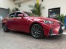 USED 2019 19 LEXUS IS 2.5 300H F SPORT 4d 179 BHP MASSIVE SPEC SAT NAV LEATHER HEATED/VENTILATED ELECTRIC SEATS REAR CAMERA