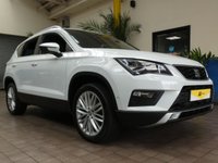 USED 2017 66 SEAT ATECA 2.0 TDI 4DRIVE XCELLENCE 5d 188 BHP SAT NAV LEATHER HEATED SEATS 6 MONTHS GOLD WARRANTY