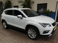 USED 2017 66 SEAT ATECA 2.0 TDI 4DRIVE XCELLENCE 5d 188 BHP SAT NAV LEATHER HEATED SEATS 6 MONTHS GOLD WARRANTY