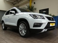 USED 2017 66 SEAT ATECA 2.0 TDI 4DRIVE XCELLENCE 5d 188 BHP SAT NAV LEATHER HEATED SEATS 6 MONTHS GOLD WARRANTY