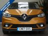 USED 2017 17 RENAULT SCENIC 1.5 DYNAMIQUE NAV DCI 5d 109 BHP &pound;0 ROAD TAX SAT NAV PART LEATHER INTERIOR