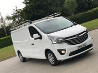 USED 2015 15 VAUXHALL VIVARO 1.6 2900 L2H1 CDTI P/V SPORTIVE 120 BHP ** NO VAT ** NO VAT **